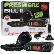 CB rádio President Bill nastaviteľná anténa A6P A1G