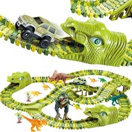 AUTOMATICKÁ ZÁVODNÁ DRÁHA AUTO DINOSAURY DINO PARK XXL 240el MEGA SET AUTOMATICKÁ ZÁVODNÁ DRÁHA AUTO DINOSAURY DINO PARK XXL 240el MEGA SET