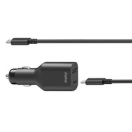 HAMA USB NABÍJAČKA DO AUTO USB-C + USB-C kábel HAMA USB NABÍJAČKA DO AUTO USB-C + USB-C kábel