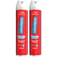 Ultra silný lak na nechty Wella Schockwaves 250 ml x2 Ultra silný lak na nechty Wella Schockwaves 250 ml x2