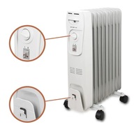 OLEJOVÝ elektrický radiátor 9 rebrový 2000W VÝKON OLEJOVÝ elektrický radiátor 9 rebrový 2000W VÝKON