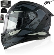 NAXA F32 INTEGRÁLNA PRILBA NA MOTOCYKL S ZMESI, veľkosť XL + PINLOCK VRÁTANE NAXA F32 INTEGRÁLNA PRILBA NA MOTOCYKL S ZMESI, veľkosť XL + PINLOCK VRÁTANE