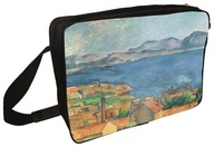 Taška cez rameno Bay of Marseille z pohľadu L Estaque 1885 Paul Cezanne