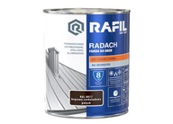 Radach Lesklá hnedá strešná farba 0,75L RAFIL Radach Lesklá hnedá strešná farba 0,75L RAFIL