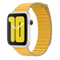 Kožený remienok Apple Watch 44/45MM MXAE2ZM/A žltý Kožený remienok Apple Watch 44/45MM MXAE2ZM/A žltý
