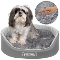 Pes pre mačku posteľ S VANKÚŠOM posteľ pohovka ohrádka Lovedog L 70x60 Pes pre mačku posteľ S VANKÚŠOM posteľ pohovka ohrádka Lovedog L 70x60