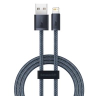 USB Lightning kábel iPhone Apple 2.0m Baseus CALD000516 rýchle nabíjanie USB Lightning kábel iPhone Apple 2.0m Baseus CALD000516 rýchle nabíjanie
