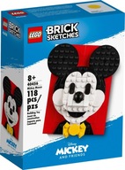 Originálne LEGO 40456 Náčrty tehál Mickey Mouse