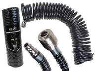 Airbox AP-PE-10 Špirálová pneumatická hadica 10m 5x8 mm s rýchlospojkami Airbox AP-PE-10 Špirálová pneumatická hadica 10m 5x8 mm s rýchlospojkami