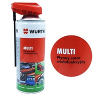 WURTH ODSTRAŇOVAČ HRDZY ODSTRAŇOVAČ MASTNÉHO OLEJA 400 ml MULTI UNIVERZÁLNY PRÍPRAVOK 5v1