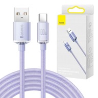 BASEUS RÝCHLY KÁBEL PRE TELEFÓN, POČÍTAČ USB / USB-C 100W SILNÝ KÁBEL 2m BASEUS RÝCHLY KÁBEL PRE TELEFÓN, POČÍTAČ USB / USB-C 100W SILNÝ KÁBEL 2m