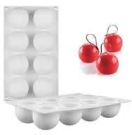Silikónová forma na jednodielne Balls Balls 8 násad Silikónová forma na jednodielne Balls Balls 8 násad