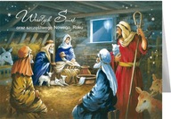 Pohľadnice Vianočná pohľadnica bez prianí Betlehem BRBT19