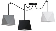 LUSTROVÁ STROPNÁ LAMPA TIENENIE LAMPY 3 PAVÚKOVÉ LED FARBY LUSTROVÁ STROPNÁ LAMPA TIENENIE LAMPY 3 PAVÚKOVÉ LED FARBY