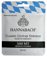 HANNABACH 500MT struny pre nemeckú klasickú gitaru HANNABACH 500MT struny pre nemeckú klasickú gitaru