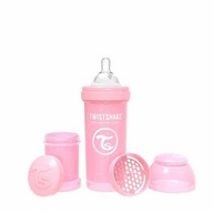 TwistShake Antikoliková fľaša 260 ml Ružová 2m+