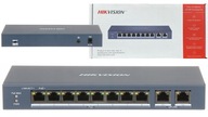 Hikvision DS-3E0310P-E/M 10-portový PoE switch