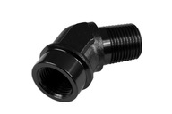 Adaptér vsuvky samica-samec 1/4 NPT 45' Čierny Adaptér vsuvky samica-samec 1/4 NPT 45' Čierny