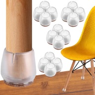 Návleky na nohy stoličky bez výkresu Silikónové FILC okrúhle 17-21 mm x16 Návleky na nohy stoličky bez výkresu Silikónové FILC okrúhle 17-21 mm x16