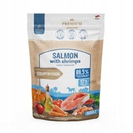 POKUSA - Losos s krevetami - 1kg - Suché krmivo pre dospelých psov