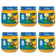 GERBER Zeleninová polievka 6X125 g GERBER Zeleninová polievka 6X125 g