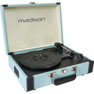 Gramofón v puzdre s bluetooth USB SD Madison