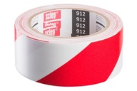 Červeno-biela výstražná páska 48mmx33m Scley