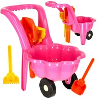 Fúrik Stokrotka s veľkou lopatou a hrabľami 51 cm Fúrik Stokrotka s veľkou lopatou a hrabľami 51 cm