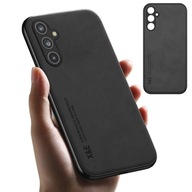 KOŽENÉ OBCHODNÉ POUZDRO ELEGANTNÉ X&E PRE SAMSUNG S23 FE 5G + SKLO
