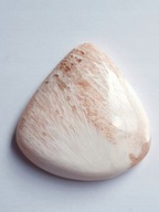 FUSIMA Scolecite ružový kabošon ~3,4x3,3 cm č. 31 FUSIMA Scolecite ružový kabošon ~3,4x3,3 cm č. 31