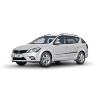 Bočné lišty Kia Cee'd SW 2006-11 Bočné lišty Kia Cee'd SW 2006-11