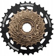 Voľnobežka Shimano MF-TZ500 7-rýchlostná 7-rýchlostná Megarange 14-34 T skrutkovacia Voľnobežka Shimano MF-TZ500 7-rýchlostná 7-rýchlostná Megarange 14-34 T skrutkovacia
