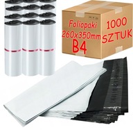 Balíky kuriérskej fólie 260x350 mm B4 Balenie bielej fólie - 1000 ks. Balíky kuriérskej fólie 260x350 mm B4 Balenie bielej fólie - 1000 ks.