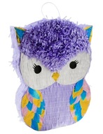 Piñata sova 40x16x42 cm Na stiahnutie na šnúrky Piñata sova 40x16x42 cm Na stiahnutie na šnúrky