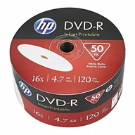 DVD HP DVD-R 4,7 GB 50 ks Potlačiteľné DVD HP DVD-R 4,7 GB 50 ks Potlačiteľné