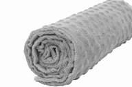 Minky Polar Fabric Svetlosivé bodky Minky Polar Fabric Svetlosivé bodky