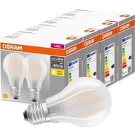 8x LED žiarovka E27 A60 4W = 40W 470lm OSRAM 2700K