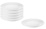 IKEA OFTAST Dezertný tanier, biely, 19 cm, 6 ks IKEA OFTAST Dezertný tanier, biely, 19 cm, 6 ks