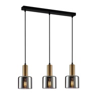 Závesné svietidlo SANTIA PND-65342-3-BRO+SG Italux Moderné stropné LAMPA