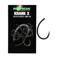 Korda Hooks Krank X r.2 Micro Barbed 10 ks. Korda Hooks Krank X r.2 Micro Barbed 10 ks.