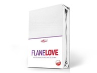 Flanelová plachta bez gumičky, 160x210, biela Flanelová plachta bez gumičky, 160x210, biela