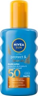 Nivea Sun Protect & Bronze sprej na opaľovanie SPF 50 200 ml Nivea Sun Protect & Bronze sprej na opaľovanie SPF 50 200 ml