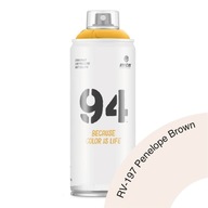 Montana Mtn 94 Spray 400 ml RV-197 hnedá Montana Mtn 94 Spray 400 ml RV-197 hnedá