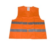 BEZPEČNOSTNÁ VESTA REFLEXNÁ ORANŽOVÁ - L/XL BEZPEČNOSTNÁ VESTA REFLEXNÁ ORANŽOVÁ - L/XL