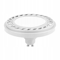 ES111 LED žiarovka 5W 400lm teplá gu10 AR111 biela