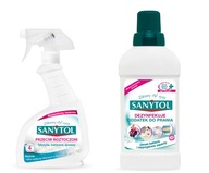 SANYTOL SADA NA ROZTOČY SPREJ + TEKUTINA NA PRANIE 0,5L SANYTOL SADA NA ROZTOČY SPREJ + TEKUTINA NA PRANIE 0,5L