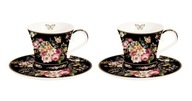 Easy Life/R2S 2x šálka na espresso BLOOMING BLACK Easy Life/R2S 2x šálka na espresso BLOOMING BLACK