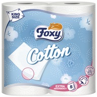 FOXY COTTON TOALETNÝ PAPIER 5W 4 VALCE