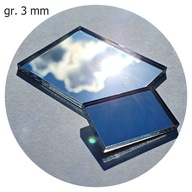 Plexisklo, strieborné zrkadlo, 3mm, formát 500x300mm