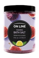 On Line Penová soľ do kúpeľa Fig Citrus 1200 g